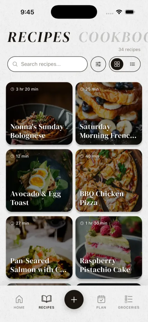 Recipes in Tradish